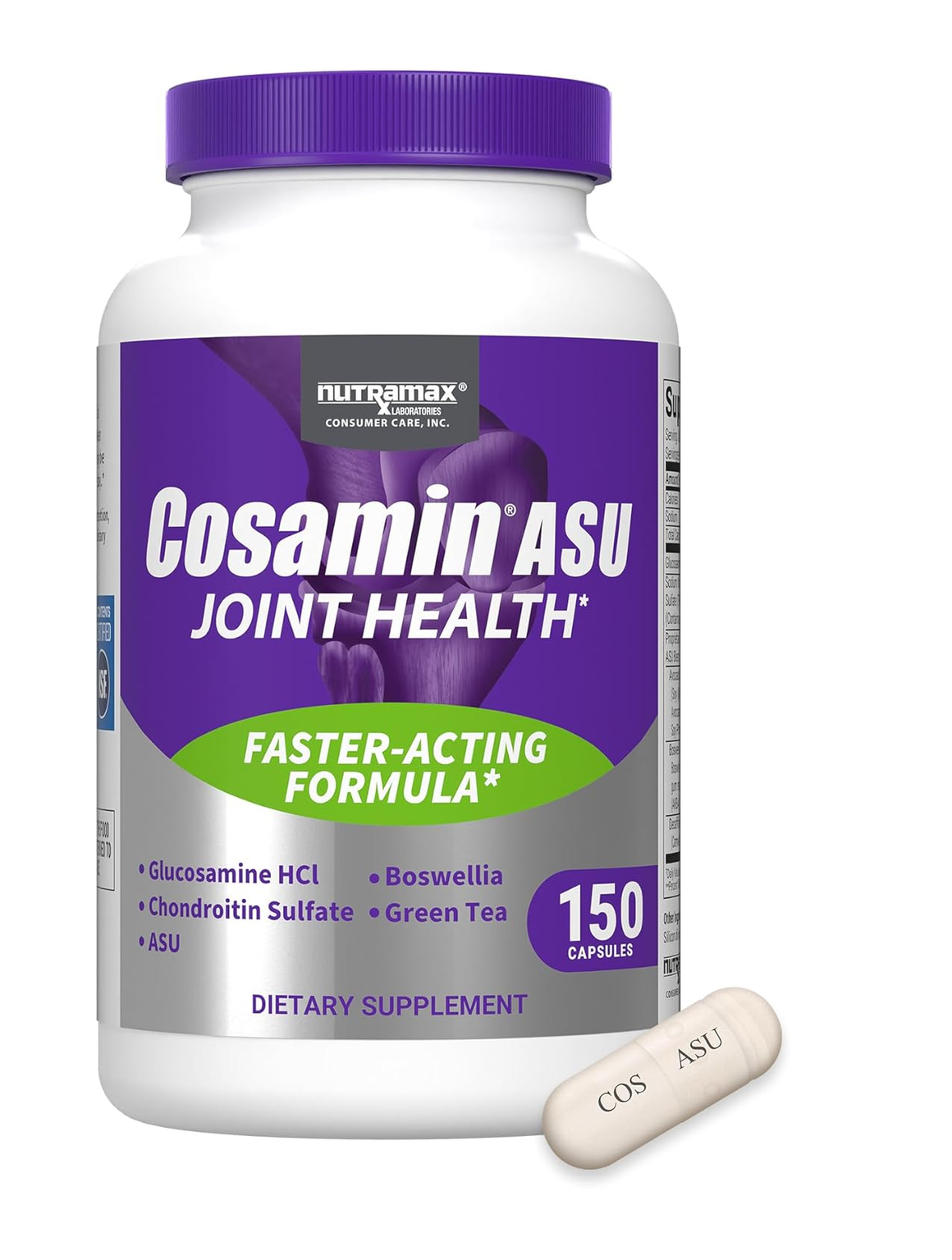 150 Count Cosamin ASU Green (Expiration January 2028)