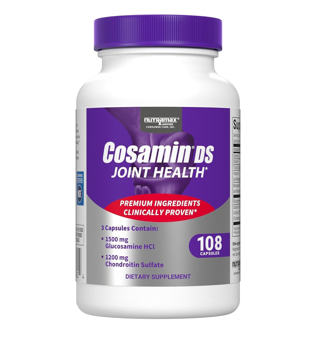 Cosamin® DS Capsules  108 count (Expiration 11/2028)