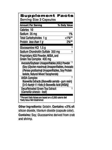 Cosamin® ASU Capsules 90 count (Trial/Travel Size) - Intergration ...